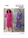 Vogue Sewing Pattern 2043 Dresses and Belt from Jaycotts Sewing Supplies