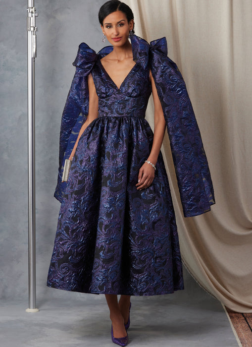 Vogue Misses' Evening Dress in Two Lengths Sewing Pattern | V2048 jaycotts.co.uk - Sewing Supplies Vogue Misses' Evening Dress in Two Lengths Sewing Pattern | V2048 jaycotts.co.uk - Sewing Supplies