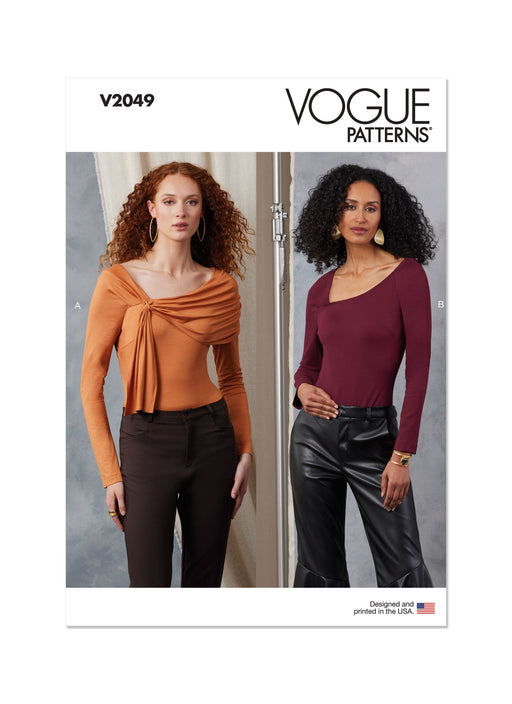 Vogue Sewing Pattern 2049 Bodysuits from Jaycotts Sewing Supplies