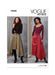 Vogue Sewing Pattern 2050 Skirts and Belt from Jaycotts Sewing Supplies