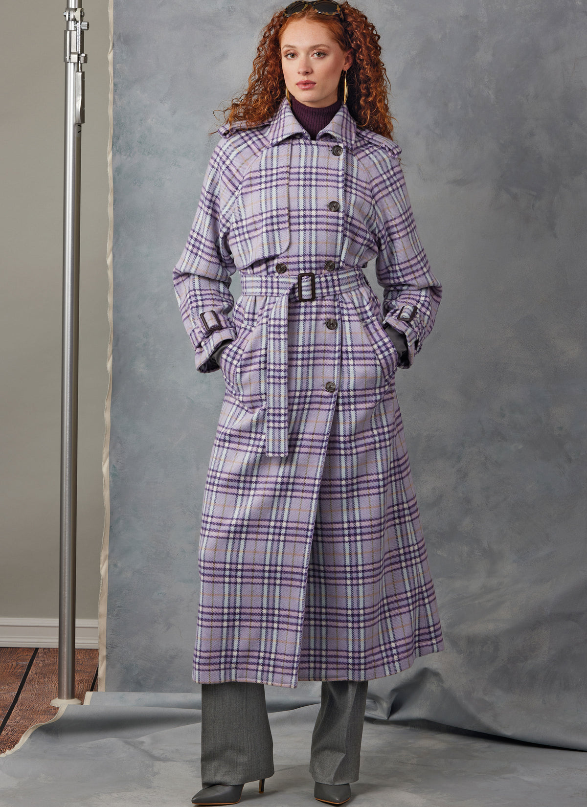Vogue Misses' Trench Coats and Belt Sewing Pattern | V2055