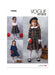 Vogue Sewing Pattern 2058 Children's Dresses from Jaycotts Sewing Supplies