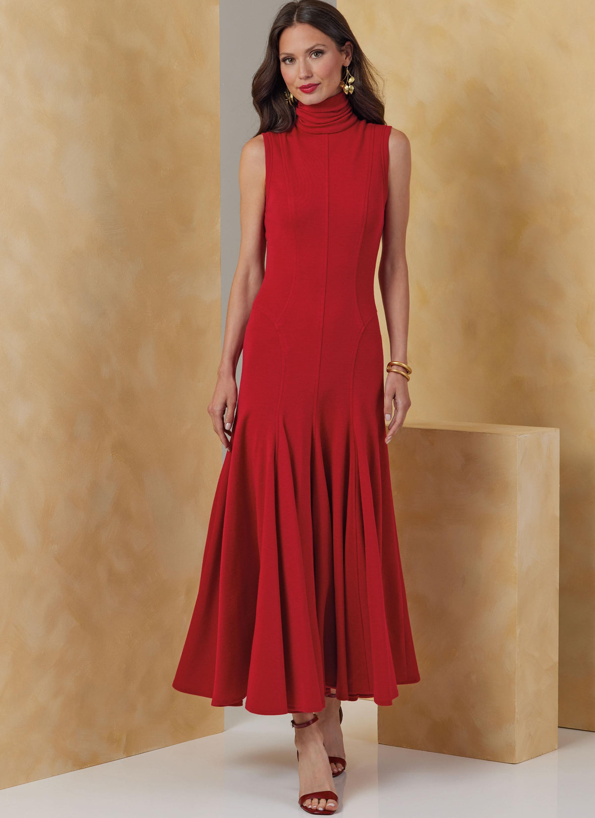 Vogue Winter range paper sewing pattern V2064 Misses' Knit Dresses