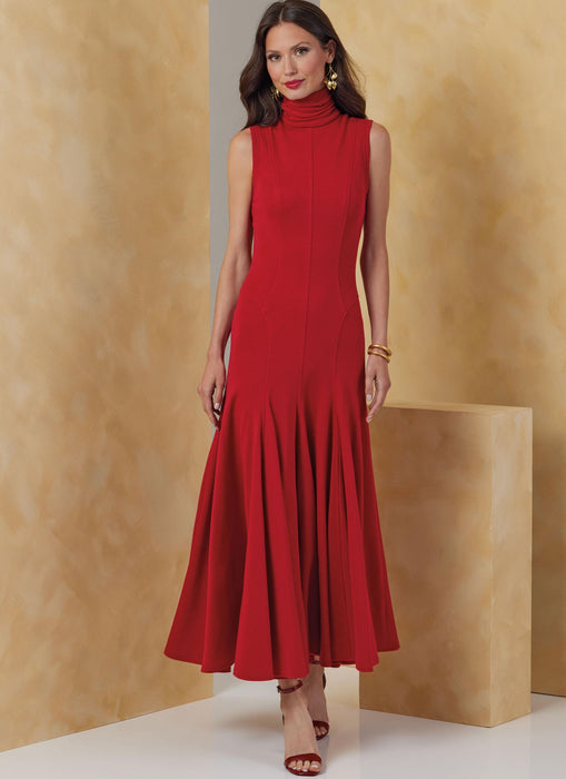 Vogue Winter range paper sewing pattern V2064 Misses' Knit Dresses jaycotts.co.uk - Sewing Supplies Vogue Winter range paper sewing pattern V2064 Misses' Knit Dresses jaycotts.co.uk - Sewing Supplies
