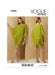 Vogue Sewing Pattern 2065 Batwing Dress by Tom And Linda Platt from Jaycotts Sewing Supplies