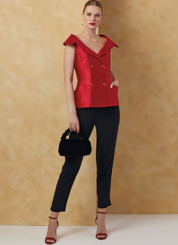 Vogue Sewing Pattern 2073 Misses' Jacket with Sleeve Variations