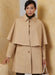 Vogue Sewing Pattern 2074 Misses' Cape Coat in Two Lengths from Jaycotts Sewing Supplies