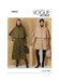 Vogue Sewing Pattern 2074 Misses' Cape Coat in Two Lengths from Jaycotts Sewing Supplies