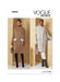 Vogue Sewing Pattern 2075 Misses' Coats from Jaycotts Sewing Supplies