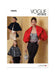 Vogue Sewing Pattern 2078 Misses' Bolero and Capes from Jaycotts Sewing Supplies