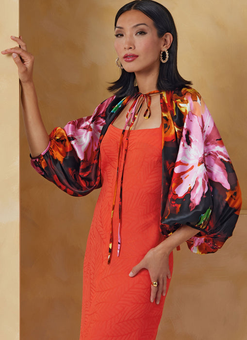 Vogue Sewing Pattern 2079 Misses' Bolero Sleeves in Three Styles from Jaycotts Sewing Supplies