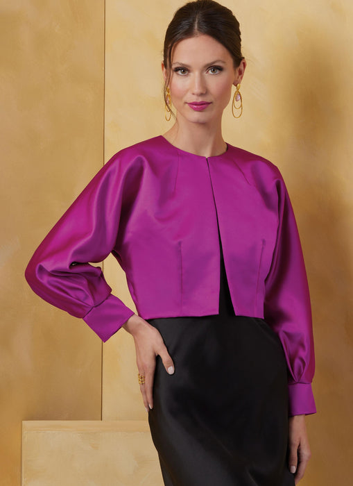 Vogue Sewing Pattern 2079 Misses' Bolero Sleeves in Three Styles from Jaycotts Sewing Supplies