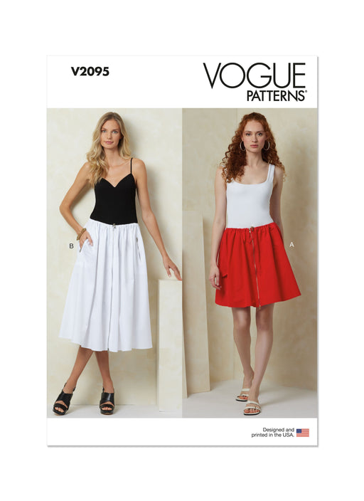 Vogue Sewing Pattern 2095 Circle Skirt from Jaycotts Sewing Supplies