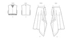 Vogue Patterns 2164 Misses' Cropped Top and Draped Skort from Jaycotts Sewing Supplies