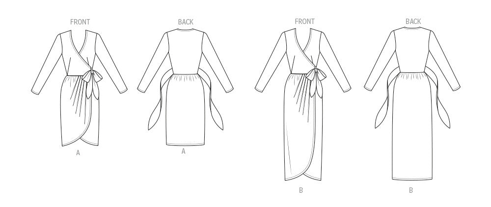 Vogue Patterns 2169 Vintage Wrap Dress by Diane von Furstenberg from Jaycotts Sewing Supplies