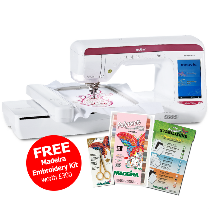 Brother Innov-is V3 LE Free Thread set worth £300 from Jaycotts Sewing Supplies