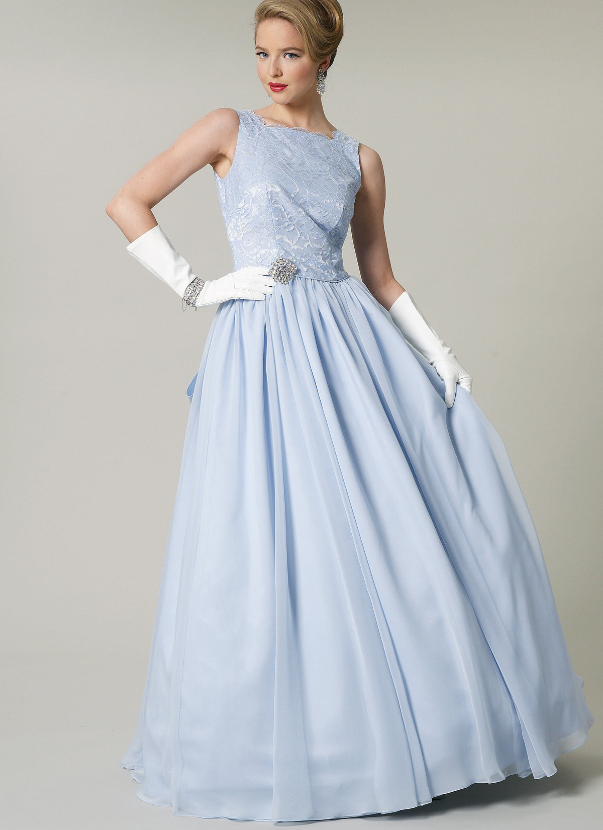 Vogue Pattern V8729 Misses' Wedding Dress and Underskirt Advanced