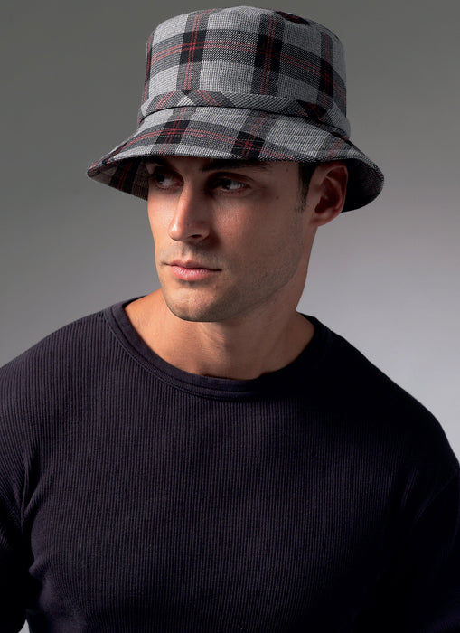 Vogue Sewing Pattern 8869 Men's Hats from Jaycotts Sewing Supplies