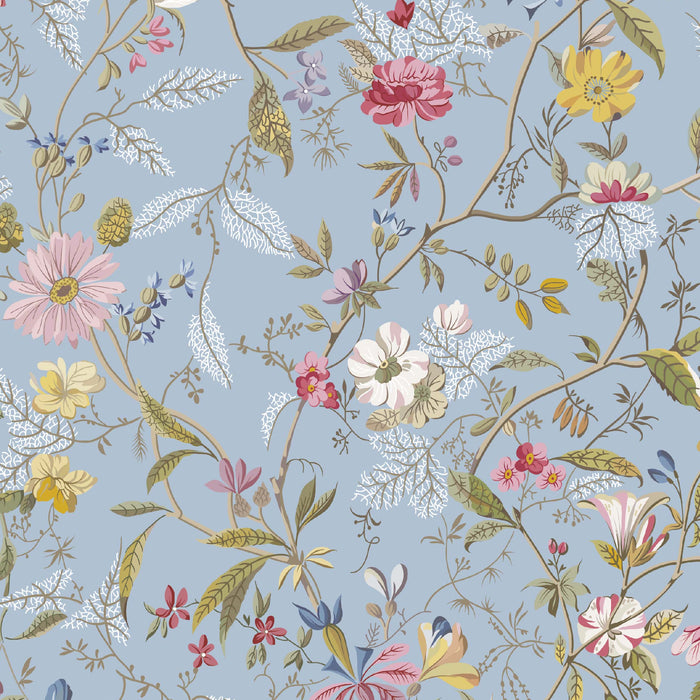 Pressed In Time Organic Cotton Fabric, Tranquil Trails from Jaycotts Sewing Supplies