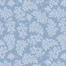 Pressed In Time Organic Cotton Fabric, Sky Sprig from Jaycotts Sewing Supplies