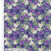 Woodland Wanderers Organic Cotton Fabric, Rose & Pansy Purple from Jaycotts Sewing Supplies