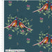 Woodland Wanderers Organic Cotton Fabric, Resting Pheasants from Jaycotts Sewing Supplies