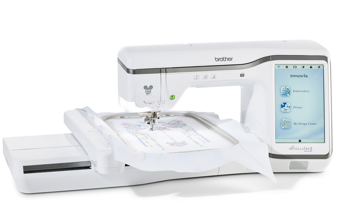 Brother Stellaire XE2 embroidery machine - SAVE £500 from Jaycotts Sewing Supplies