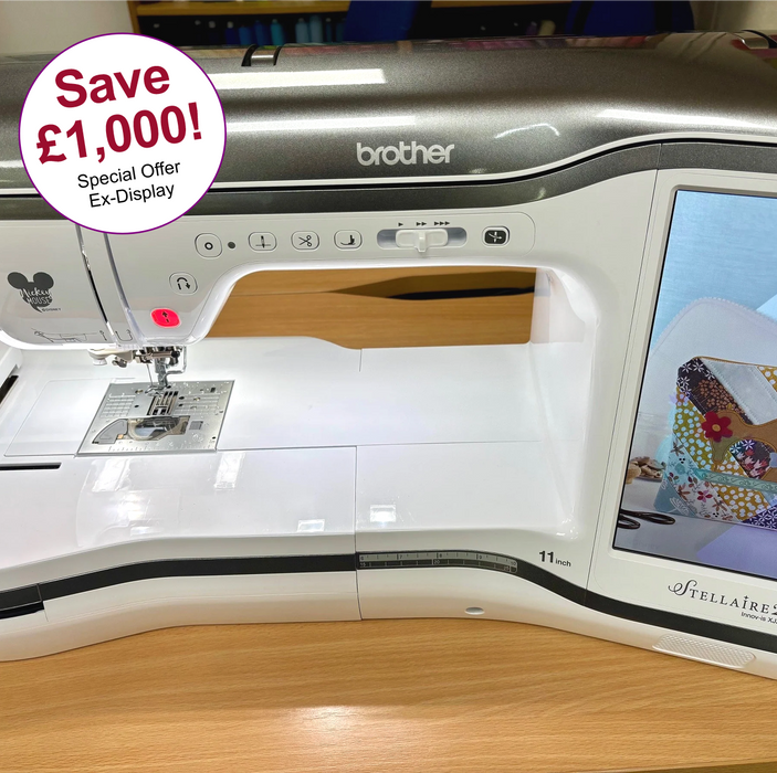 Brother Stellaire XJ2 SAVE £1000 ex display offer from Jaycotts Sewing Supplies