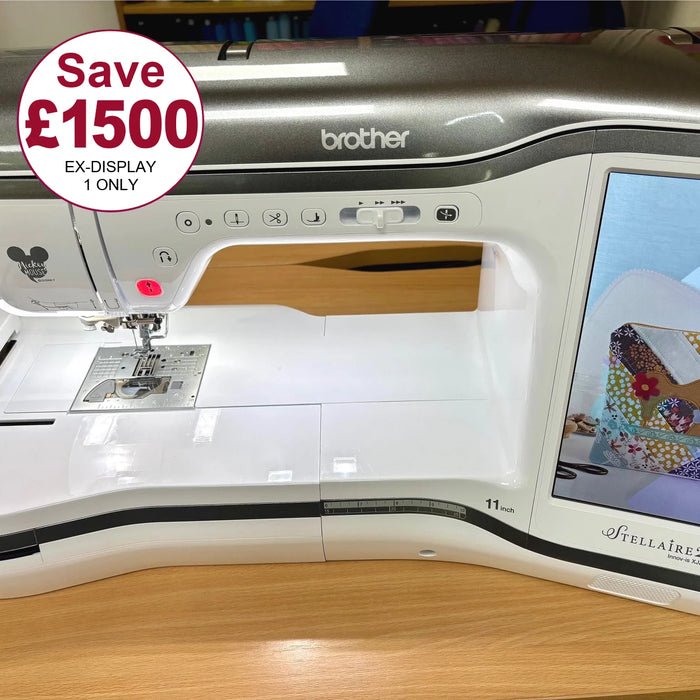 Brother Stellaire XJ2 SAVE £1500 ex display offer from Jaycotts Sewing Supplies