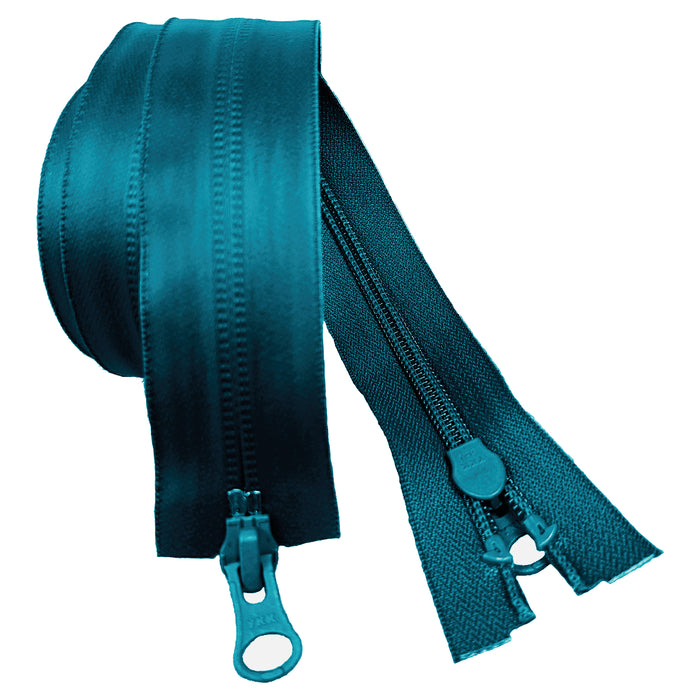 YKK Aquaguard Water repellent zip | 2 Way | Jade from Jaycotts Sewing Supplies