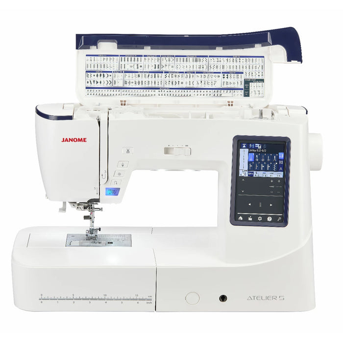 Janome NEW Atelier 5 Sewing machine from Jaycotts Sewing Supplies