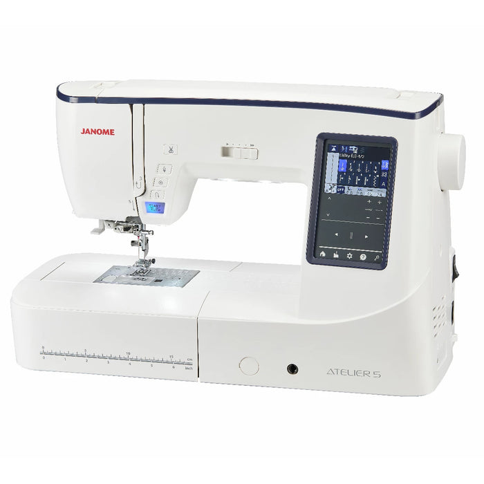 Janome NEW Atelier 5 Sewing machine from Jaycotts Sewing Supplies