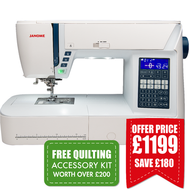 Janome Sewing Machine | Atelier 6 Save £180 from Jaycotts Sewing Supplies