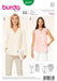 Burda 6632 Misses' Blouse Sewing Pattern from Jaycotts Sewing Supplies