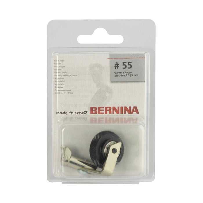 Bernina Foot 55 | Leather Roller Foot - Single Wheel from Jaycotts Sewing Supplies