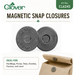 Clover Magnetic Snap Closures 18mm from Jaycotts Sewing Supplies