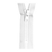 YKK Closed End Zip - Heavy Plastic | colour 501 White from Jaycotts Sewing Supplies