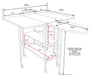 Horn Compact HiLo Mark 2 sewing table - Free Chair! from Jaycotts Sewing Supplies