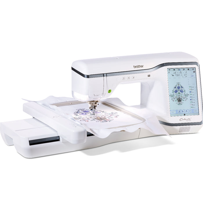 Brother Celeste CX1e embroidery machine from Jaycotts Sewing Supplies