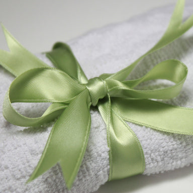 Satin Ribbon - Fresh Green colour 63 from Jaycotts Sewing Supplies