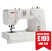 Janome J3-18 Sewing Machine - Save £20 from Jaycotts Sewing Supplies