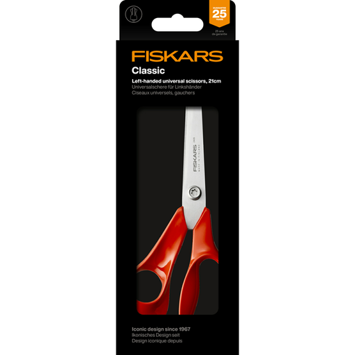 Fiskars Left Handed Universal Scissors from Jaycotts Sewing Supplies