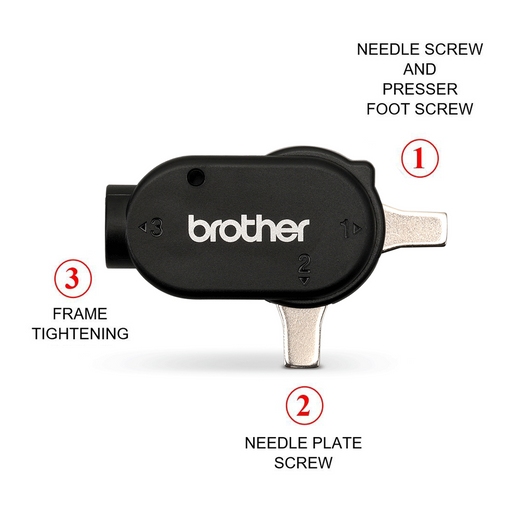 Brother Multi purpose 3-in-1 screwdriver from Jaycotts Sewing Supplies