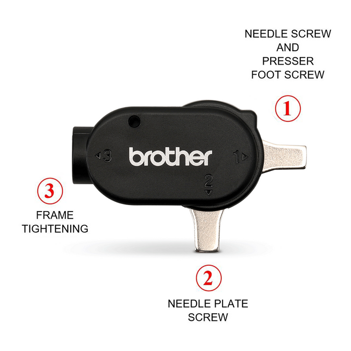 Brother Multi purpose 3-in-1 screwdriver from Jaycotts Sewing Supplies