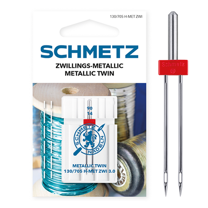 Schmetz Schmetz Twin Needle for metallic threads from Jaycotts Sewing Supplies