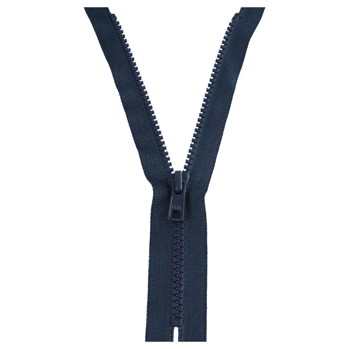 YKK Closed End Zip - Medium Plastic | colour 560 Navy from Jaycotts Sewing Supplies