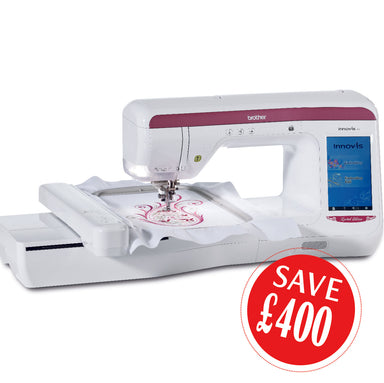 Brother Innov-is V3 LE embroidery SAVE £400 from Jaycotts Sewing Supplies