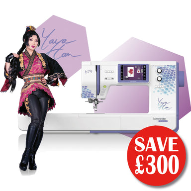 Bernette B79 Yaya Han Special Edition - Save £300 ! from Jaycotts Sewing Supplies
