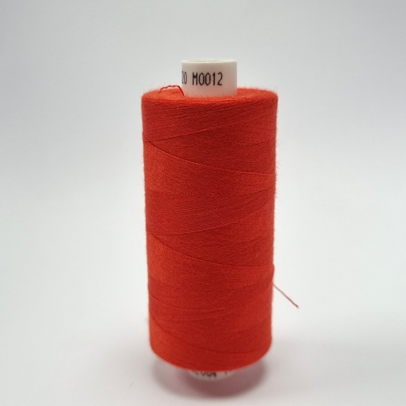 Moon Thread, Tomato, 1000 yard reels 99p from Jaycotts Sewing Supplies