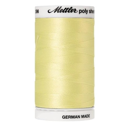 Polysheen Embroidery Thread 800m #0250 Lemon Frost from Jaycotts Sewing Supplies